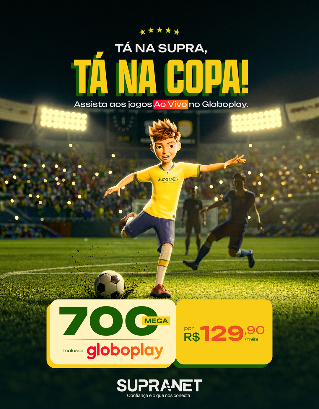 Tá na Supra, tá na copa!